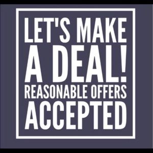 Accepting offers 😁